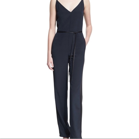 Rag & bone Black Rosa Silky Jumsuit - Picture 2 of 5